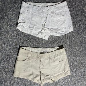 NWOT Aeropostale shorts (2 PAIR!!) size 3/4